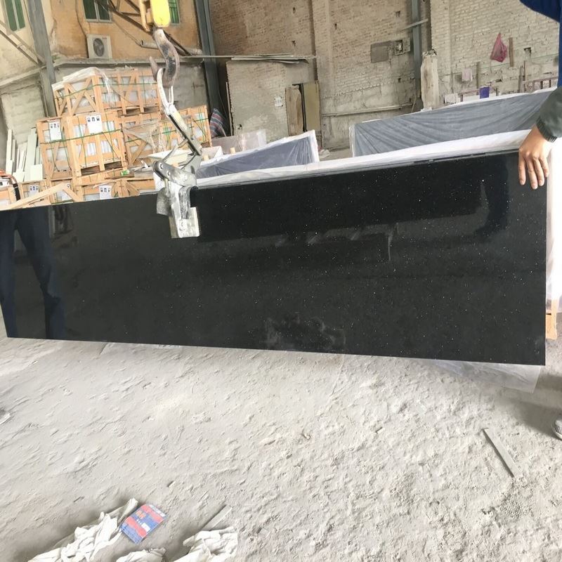 black galaxy granite countertops