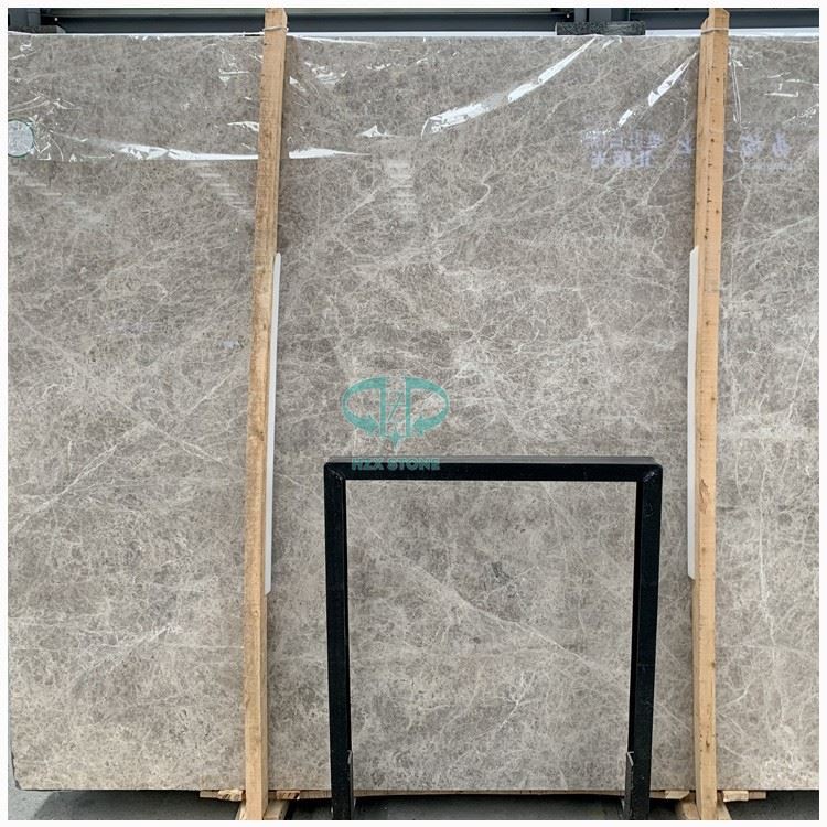 Tundra Grey Marble Slab For Floor Tile