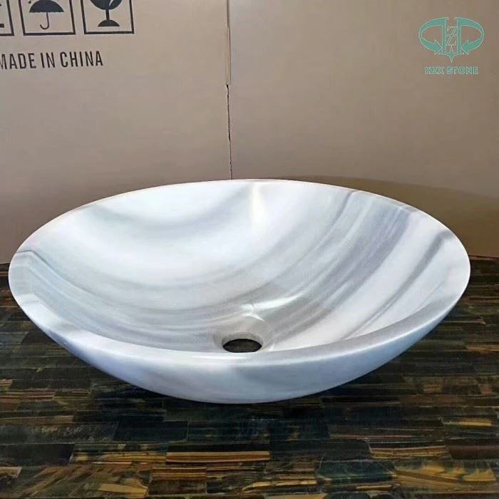 White Marble Stone Sink