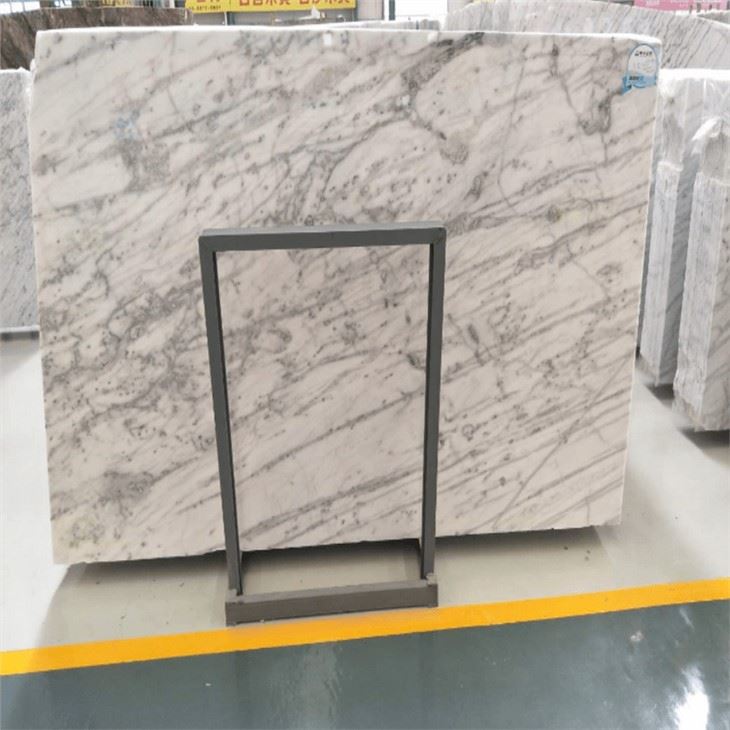black and white carrara marble tile