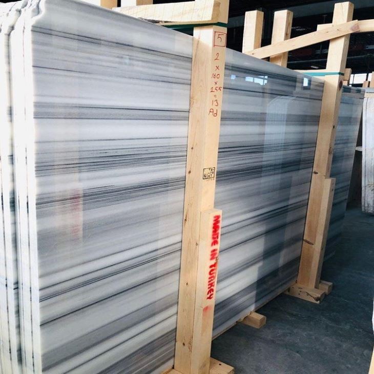 white marble straight line