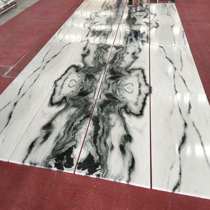 Panda White Marble Tile
