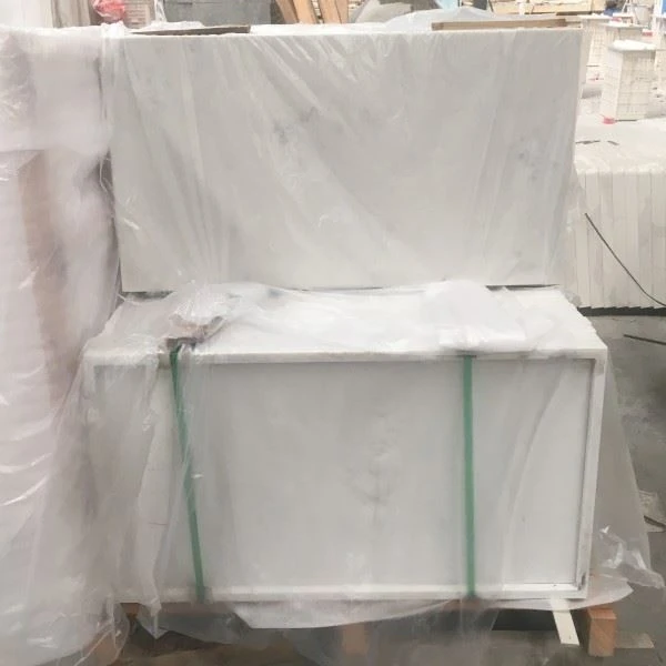 Pure White Quartz Stone Tiles