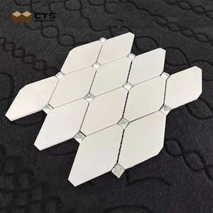 بلاط ارضيات من الرخام الابيض