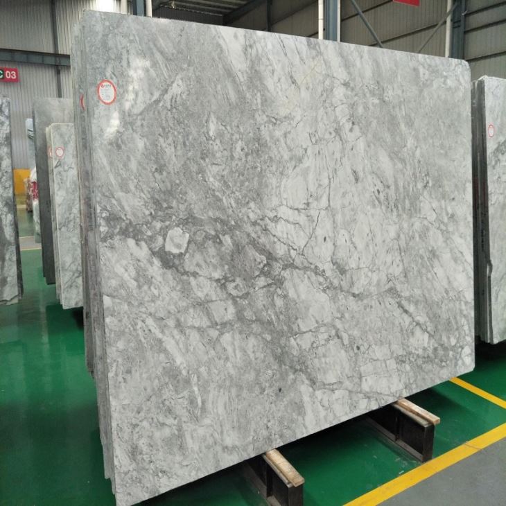 polished super white slab