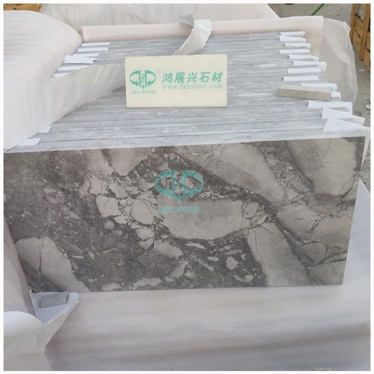 Dark Grey Marble Floor Tiles