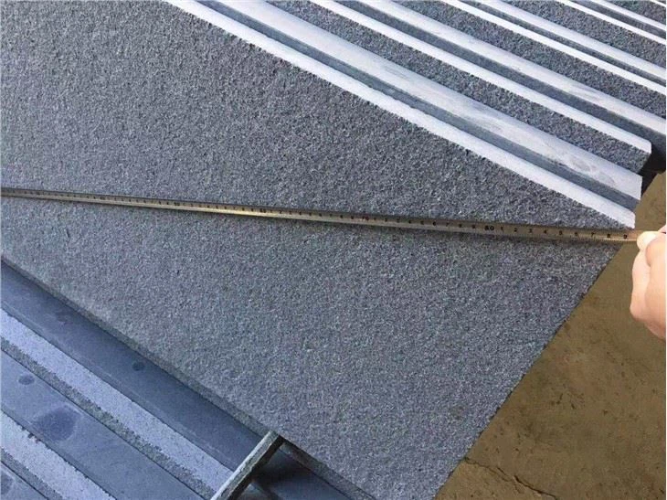 G654 Dark Grey Pool Coping And Pavers