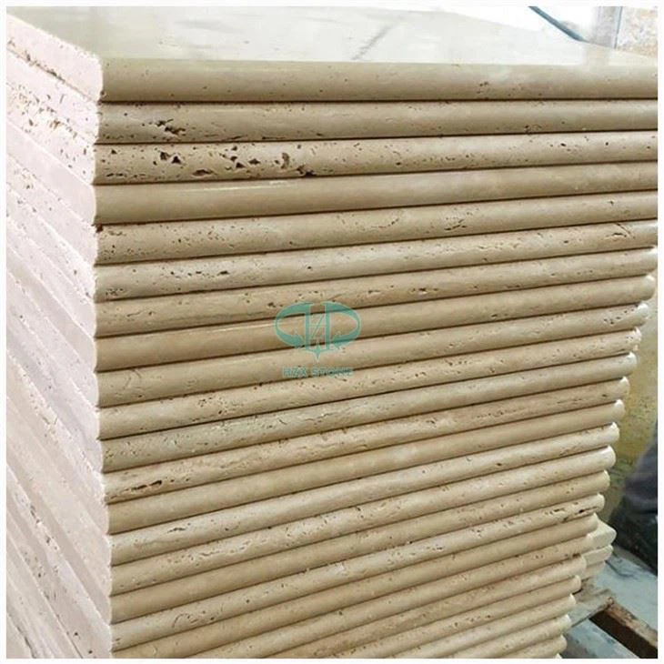 Travertine Bullnose Coping Tiles